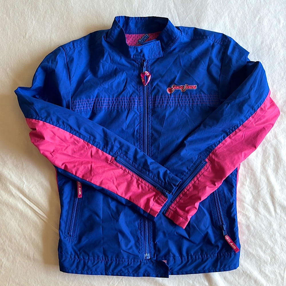 *Like New!* Vintage Guess Jeans Windbreaker 90’s Style Size Small